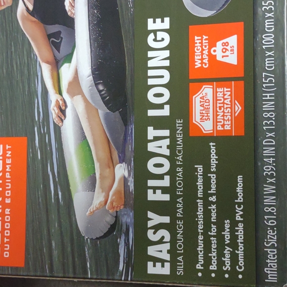 Ozark trail- Easy Float Lounge - Picture 2 of 6